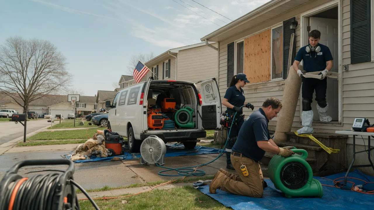 Water Damage Restoration in Highland, IN near me